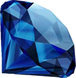 Cristal Swarovski Sapphire 12