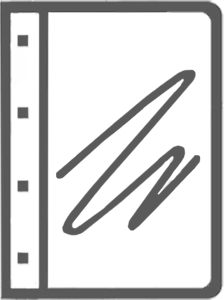 Pochette protectrice transparente A5